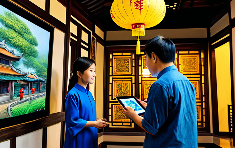 증강현실을 활용한 예술 창작 사례 - AR Street Art in Hanoi**

"A vibrant street art mural in Hanoi's Old Quarter, brought to life with A...