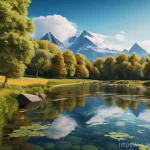 Home 15 증강현실을 통한 자녀 교육 지원 - Here are three detailed image generation prompts in English: