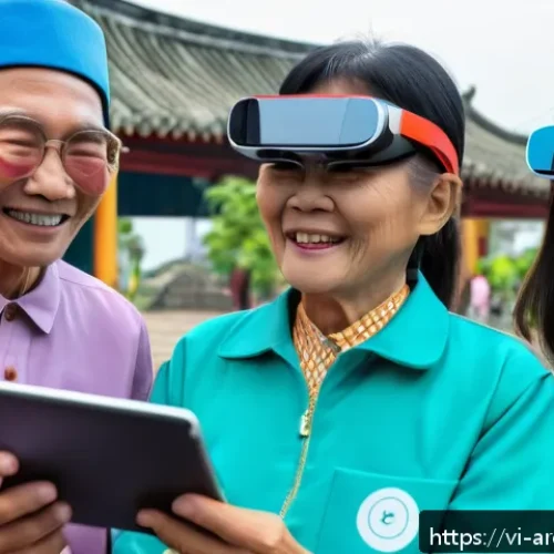 Home 32 증강현실을 통한 사회적 기업 모델 - A vibrant community event in Vietnam using augmented reality (AR) technology to connect diverse grou...